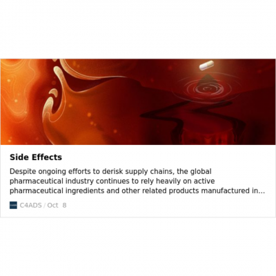 Side Effects: The Human Rights Implications of Global Pharmaceutical Supply Chain Linkages to XUAR